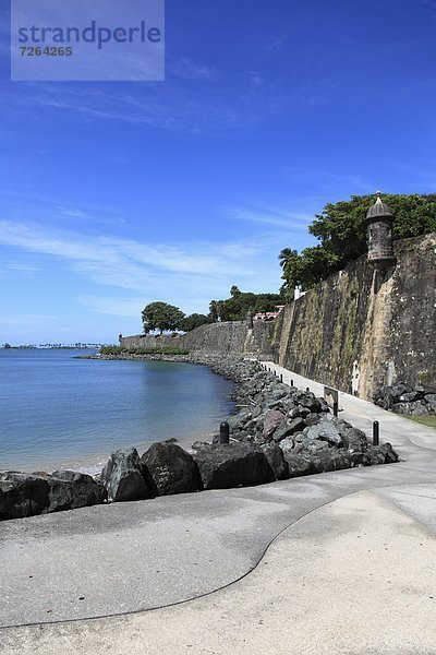 Vereinigte Staaten von Amerika  USA  Karibik  Westindische Inseln  Mittelamerika  Puerto Rico  UNESCO-Welterbe  Old San Juan  Puerto Rico  San Juan