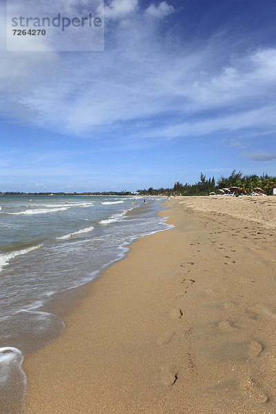 Vereinigte Staaten von Amerika  USA  Strand  Karibik  Westindische Inseln  Mittelamerika  Puerto Rico  San Juan