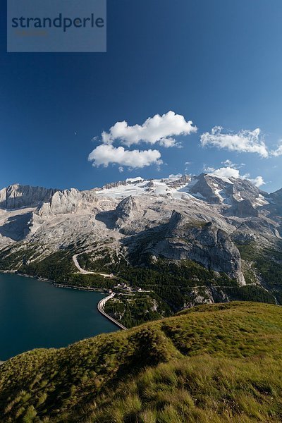 hoch  oben  Europa  wandern  Richtung  Dolomiten  2  Italien