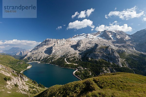 hoch  oben  Europa  wandern  Richtung  Dolomiten  2  Italien