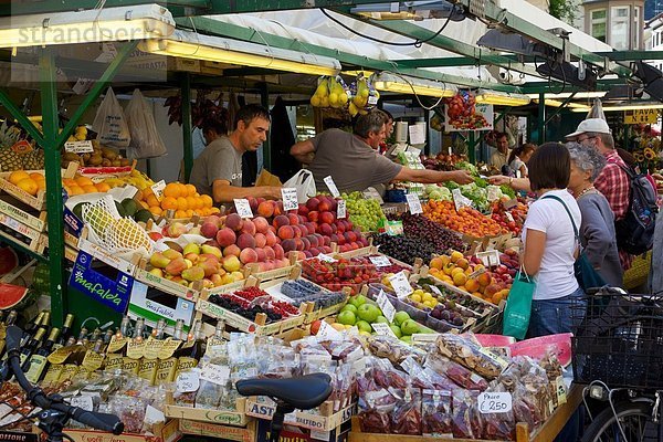 Marktstand  Europa  Trentino Südtirol  Bozen  Italien