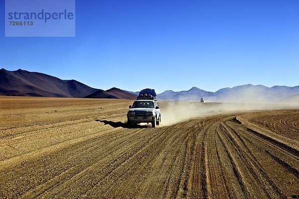 Tagesausflug  Süden  Geländewagen  Bolivien  Schaltkreis  Südamerika