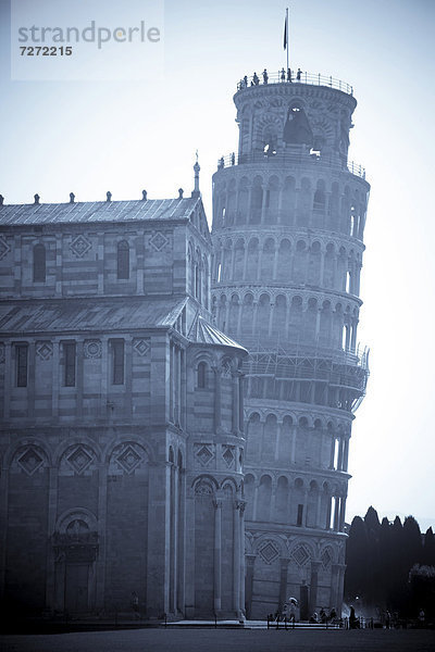 Der Schiefe Turm von Pisa  Toskana  Italien  Europa
