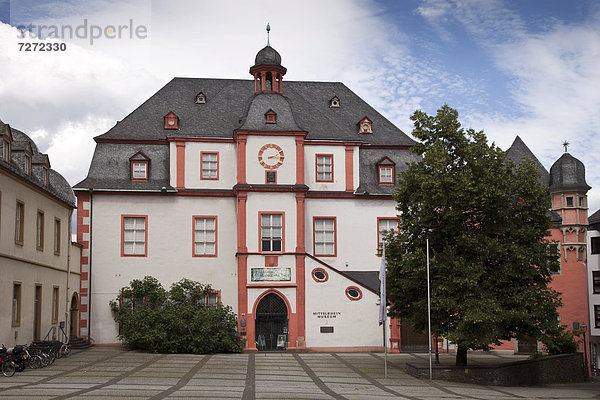 Mittelrhein-Museum am Florinsmarkt  Koblenz  Rheinland-Pfalz  Deutschland  Europa  ÖffentlicherGrund