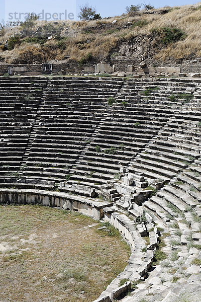 Odeon  Theater in der antiken Ausgrabungsstätte Aphrodisias  Geyre  Karacasu  Aydin  Westtürkei  Türkei  Asien