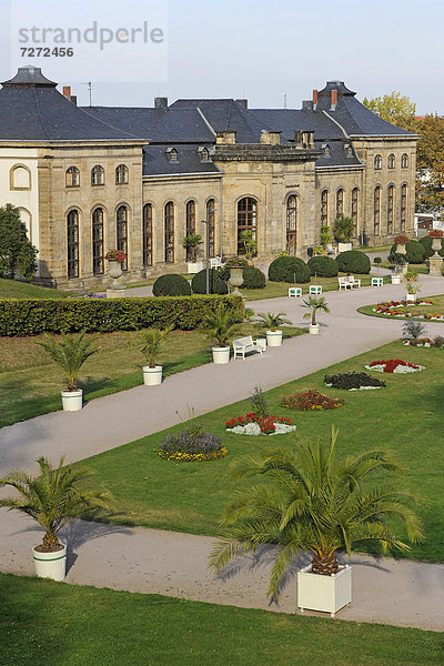Orangerie und Park  Schloss Friedenstein  Gotha  Thüringen  Deutschland  Europa