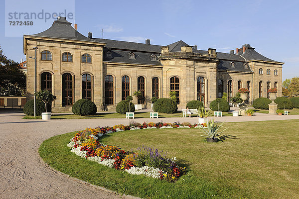 Orangerie und Park  Schloss Friedenstein  Gotha  Thüringen  Deutschland  Europa