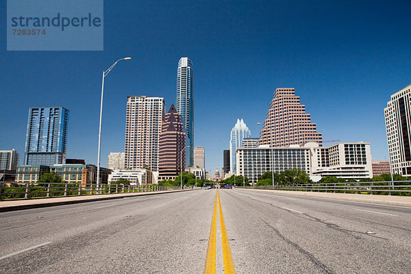 Stadtbild von Austin  Texas  USA