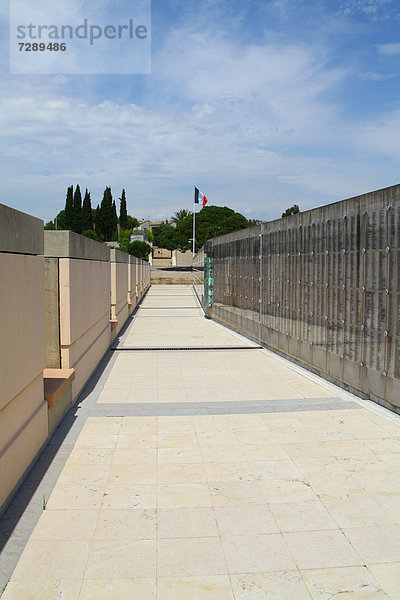 Gedenkstätte für die Gefallenen  Fremdenlegion  Indochina-Krieg  Frejus  Frankreich  Europa