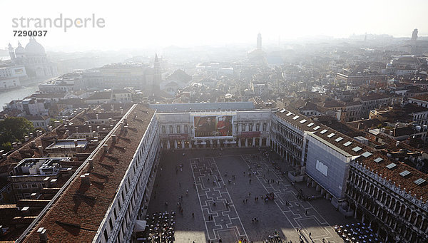 Markusplatz  Venedig  Italien