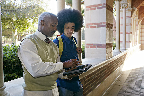 sprechen  Student  Tablet PC  Professor