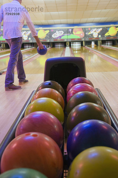 Landstraße werfen Ball Spielzeug Bowling Melone bowler