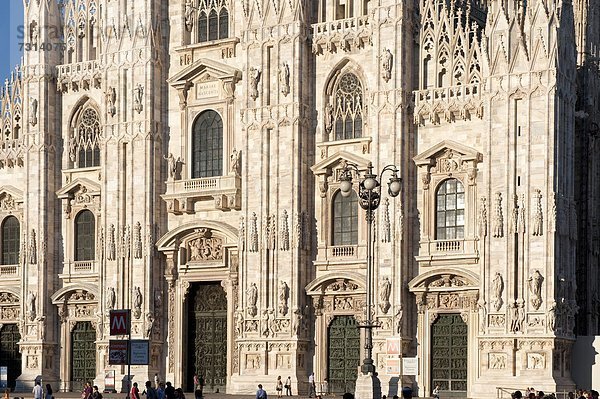Italien  Lombardei  Mailand  Der Duomo