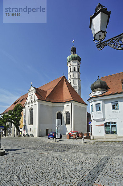 Pfarrkirche St. Jakob  Dachau  Bayern  Deutschland  Europa