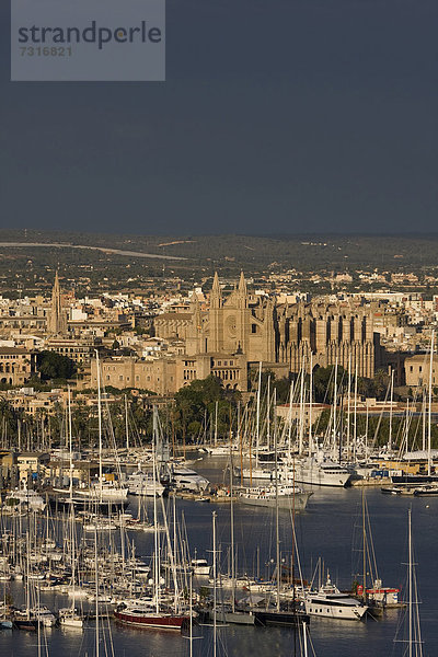 Europa Geschichte Kathedrale Ortsteil Mallorca Spanien