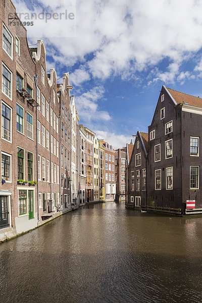 Amsterdam Hauptstadt Europa Gebäude Geschichte vorwärts Niederlande