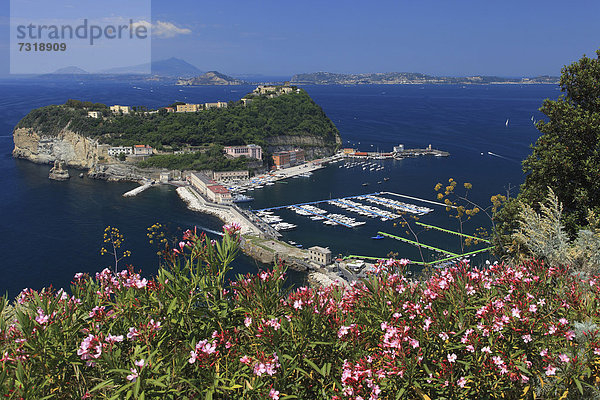 Ansicht Bucht Kampanien Italien Neapel