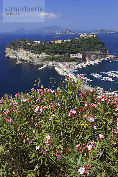 Ansicht Bucht Kampanien Italien Neapel