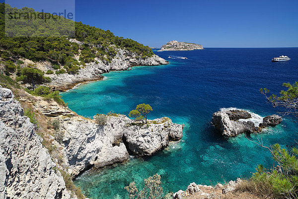 Insel Ansicht Dominostein Italien