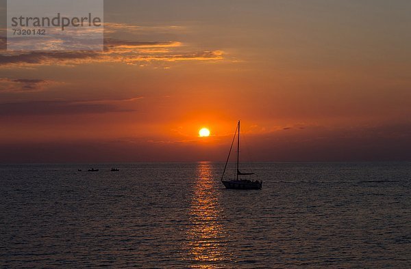 Sonnenuntergang Italien