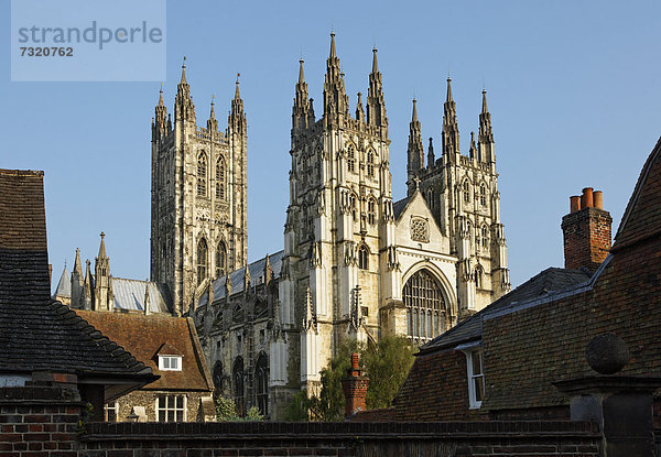 Kathedrale von Canterbury  Region Südostengland  Verwaltungsgrafschaft Kent  England  Großbritannien  Europa