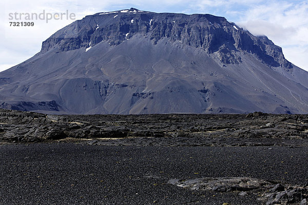 Herdubreid  Her_ubrei_  Tafelvulkan  Hochland  Island  Europa