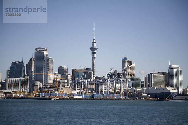 Skyline  Skylines  Großstadt  Auckland  neu