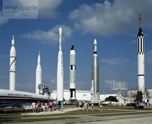 Vereinigte Staaten von Amerika  USA  sehen  Verkehr  Tourist  Stärke  Rakete  Raumschiff  Florida