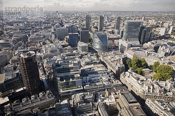 hoch  oben  Großbritannien  City of London  England