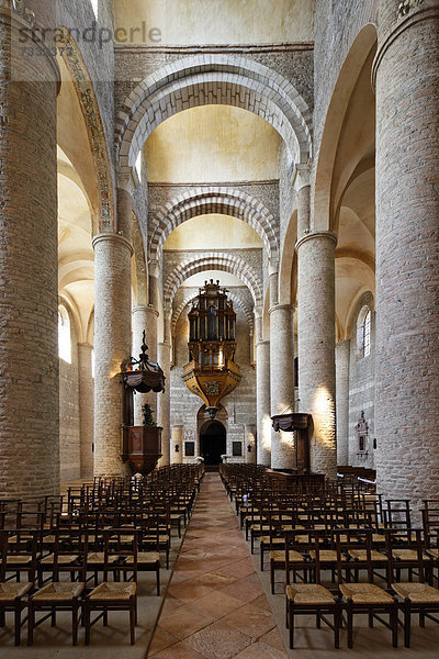 Abteikirche St. Philibert  Tournus  Region Burgund  DÈpartement SaÙne et Loire  Frankreich  Europa