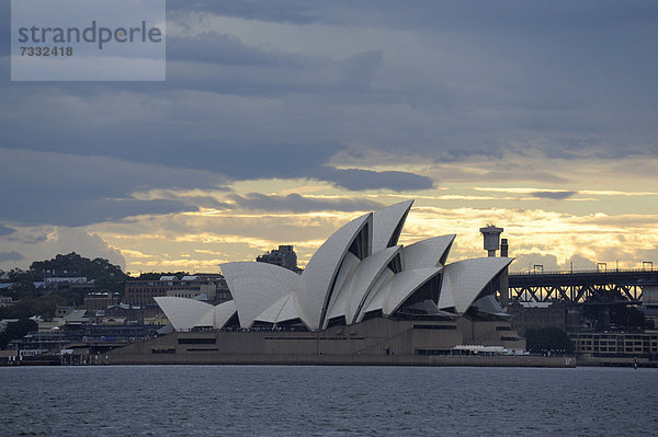 Wohnhaus zeigen Australien New South Wales Oper Sydney Sydney Harbour
