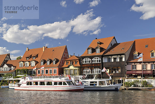 Europa UNESCO-Welterbe Bamberg Bayern Deutschland