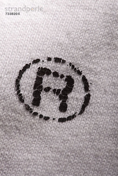 Buchstabe A Logo auf T-Shirt
