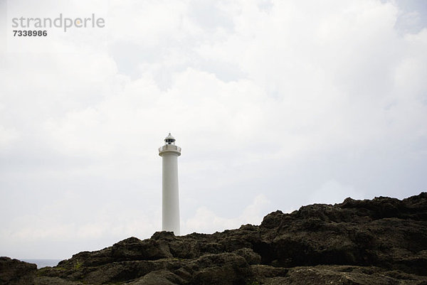 Leuchtturm am Kap Zampa in Okinawa  Japan