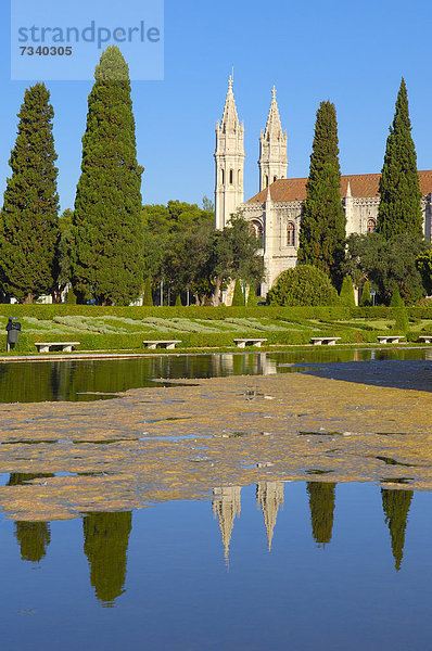 Mosteiro dos Jeronimos  Hieronymus-Kloster  UNESCO Weltkulturerbe  BÈlem  Lissabon  Portugal  Europa
