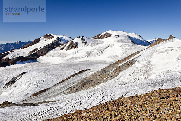 Europa  Berg  Berggipfel  Gipfel  Spitze  Spitzen  über  Tal  Lodge  Landhaus  Italien  Weg