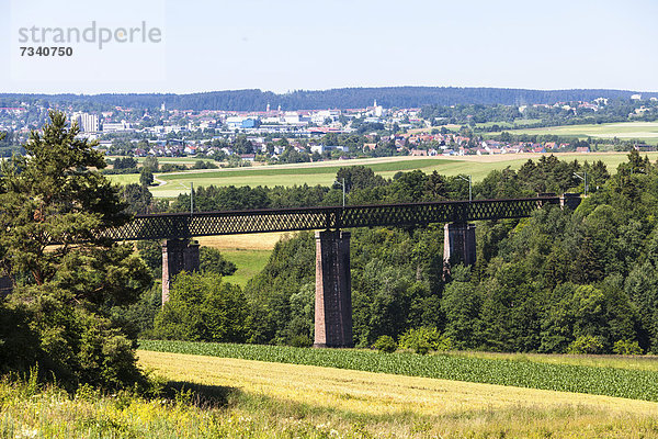 Alte Eisenbahnbrücke bei Freudenstadt Dornstetten  Baden-Württemberg  Deutschland  Europa  ÖffentlicherGrund