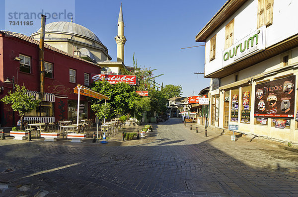 Straße Stadt Antalya Asien alt Türkei