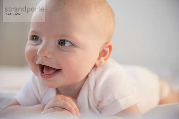 Portrait  lachen  Junge - Person  Baby