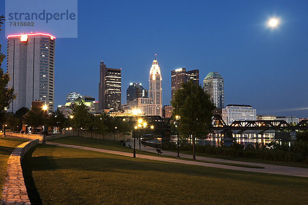 City Skyline at dusk