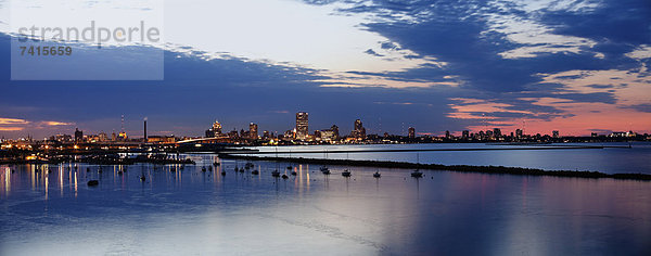 City Skyline at dusk