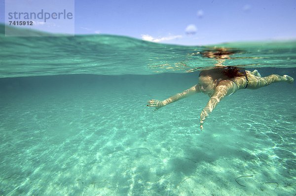 Underwater swimming