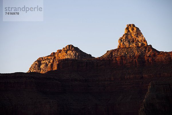 beleuchtet  Tischset  über  Horizont  Ehrfurcht  Arizona  Schlucht  Linie  Sandstein  Sonne