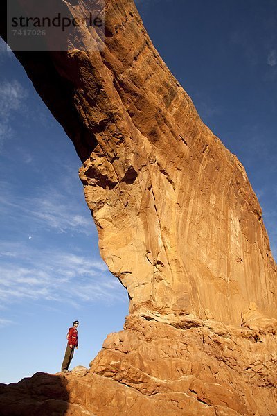 nahe  Brücke  wandern  Moab  Utah