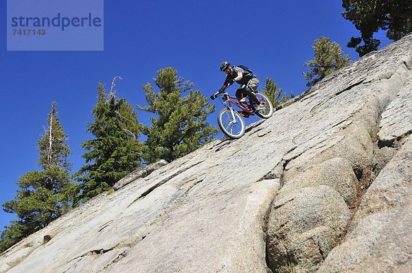 Berg  fahren  extrem  Urlaub  Kalifornien  Granit  steil