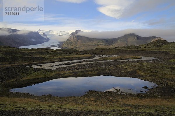 Vatnajökull-Gletscher im Süden Islands