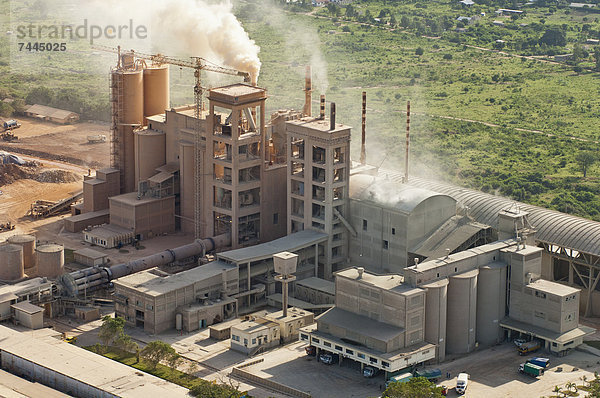 Zementfabrik  Dar es Salaam  Tansania  Afrika