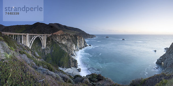 Bixby Bridge  Big Sur  Kalifornien  USA