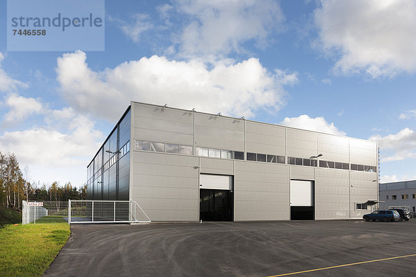 A commercial goods warehouse  An industrial storage unit  FinEst Metal Warehouse in Parnu