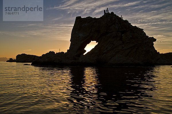 Sonnenuntergang  Meer  Nordamerika  Mexiko  Kalifornien  Isla Catalina